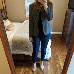 Olive Green Blazer from Paris